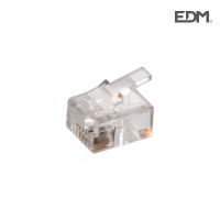 Logo Prise t�l�phonique 4 voies edm (emball�e) [e3-55005]