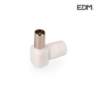 Logo Prise tv coud�e 9,5 mm. m�le sous film r�tractable [e3-50003]