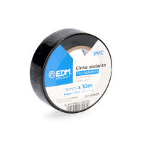 Logo Ruban isolant 10m x19mm noir edm [e3-47007]