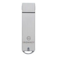Logo Kingston 8gb ironkey enterprise s1000 encrypted usb 3.0 fips level 3, managed 2645238