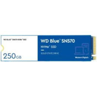 Logo Ssd wd blue sn570 nvme 250go -format m.2 2280 ssd-250-14