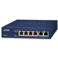 Logo Switch 6 ports 100mbits 4xpoe at fsd604hp