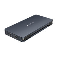Logo Targus hyperdrive universal silicon motion usb-c 10-in1 dual hdmi docking station - grey - b2b only 46344717