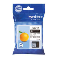 Logo Brother lc3211bk black ink cartridge with 200-pages capacity 2920046