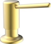 Logo Distributeur de savon or bross� - distributeur de savon finition or