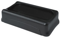 Logo Rubbermaid collecteur de d�chets slim jim, 87 litres, jaune 71240287