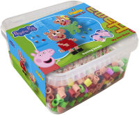Logo Hama perles � repasser maxi + plaque 'peppa & sa soeur' 58140499