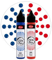 Logo Viva decor stylo � perle zen pen 'force & courage', set de 2 63700213