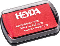Logo Heyda tampon encreur 'fluo', rouge fluo 57301411