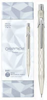 Logo Caran d'ache porte-mines 849 alpine frost, 0,5 mm, blanc 86040752