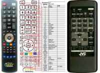 Logo T�l�commande pour jvc rm-c470-premium riv-673