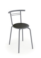 Logo Jack  noir - assise hauteur table jack avec assise vinyle noir et