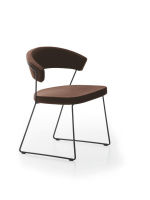 Logo Margot vintage tabac - assise hauteur table margot avec assise vinyle