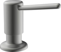 Logo Distributeur de savon graphite mat - distributeur de savon finition