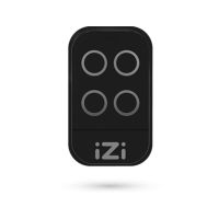 Logo Telecommande portail izi black universelle 4 boutons 210.623