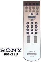 Logo T�l�commande sony rm-333