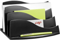 Logo Cep trieur � enveloppes ellypse owa, 3 compartiments, noir 52535396