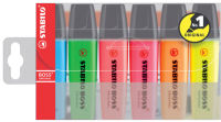 Logo Stabilo surligneur 'boss original', ecopack de 5 55500803