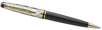 Logo Waterman stylo � bille expert reflets de paris noir g.t. 5129556
