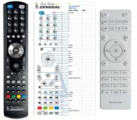 Logo T�l�commande pour silvercrest sird14c3-g-dvd riv-12908