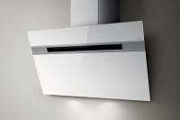 Logo Stripe blanc - hotte murale elica stripe 80 cm coloris blanc