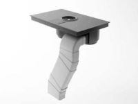 Logo Nikolatesla flame noir - hotte plan de travail elica nikolatesla flame