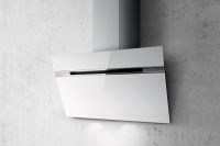 Logo Stripe blanc - hotte murale elica stripe 90 cm coloris blanc