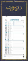 Logo Exacompta calendrier mural, 130 x 230 mm, fond skytos, 2026 8701113