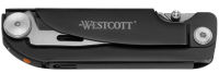 Logo Westcott couteau universel acier inoxydable + lame de scie 62350260