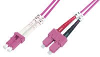Logo Digitus fo patch cord duplex lc to sc mm om4 50/125u 10 m 10m de longueur 2832808