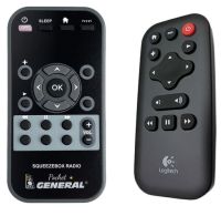 Logo T�l�commande pour logitech squeezebox-radio-pocket-simple riv-13134