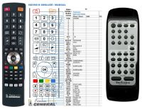 Logo T�l�commande pour technics rak-ch215wh-premium riv-13088