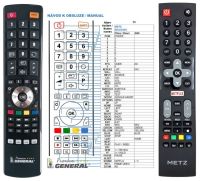 Logo T�l�commande pour metz 50u2x42c-premium riv-13071