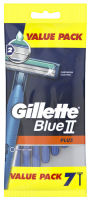 Logo Gillette rasoir jetable blue ii plus, pack de 7 6431050