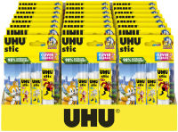 Logo Uhu b�ton de colle stic sonic, 21g+2x 8,2g, pr�sentoir de 24 5664805
