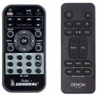 Logo T�l�commande pour denon rc-1242-pocket riv-86683