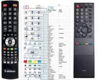 Logo T�l�commande pour toshiba ct-8016-premium riv-13172