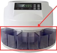 Logo Safescan baquet pour compteuse de pi�ces euro safescan 1250 71200168