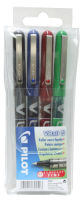 Logo Pilot stylo roller v ball vb 5, �tui de 4 stylos roller 331397900