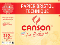 Logo Canson papier bristol technique, 240 x 320 mm, 250 g/m2 5297368