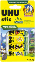 Logo Uhu b�ton de colle stic renature sonic, 4x 8,2 g, blister 5664836