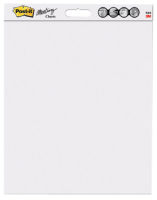 Logo Post-it meeting charts block, 63,5x76,2 cm, blanc, 1+gratuit  8007706