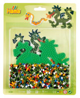 Logo Hama perles � repasser midi 'dragon', sous blister 58140339