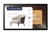 Logo �cran d'affichage de petite  taille tactile qm32c-t w129320803