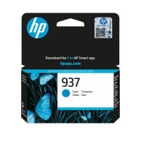 Logo Hp 937 cyan original ink cartridge 48301022