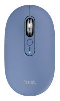 Logo Trust souris sans fil seron hyperscroll multi-connexion rechargeable bleu 48500381