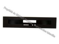 Logo Bandeau de vitre noir four 74x9337