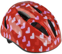 Logo Fischer casque de v�lo pour enfants 'coeurs', taille: xs/s 11610500