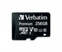 Logo Verbatim micro sdxc premium 256go class 10 inc adapter wcf (p) 48284402
