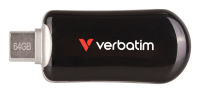 Logo Verbatim plectra usb-c flash drive black 64go wcf (p) 48284387